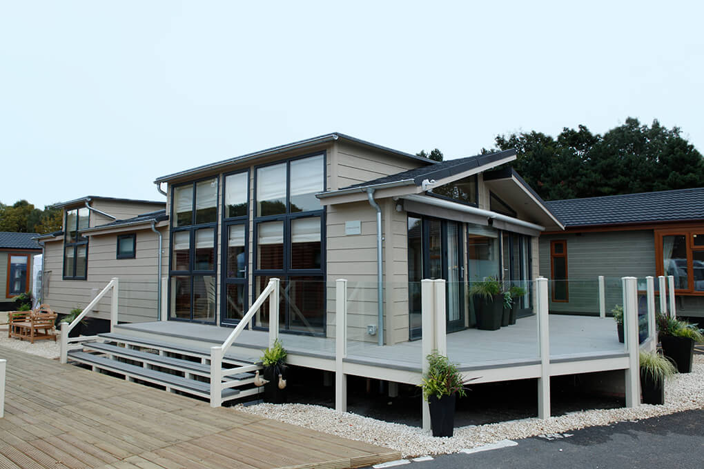 residential park home.
